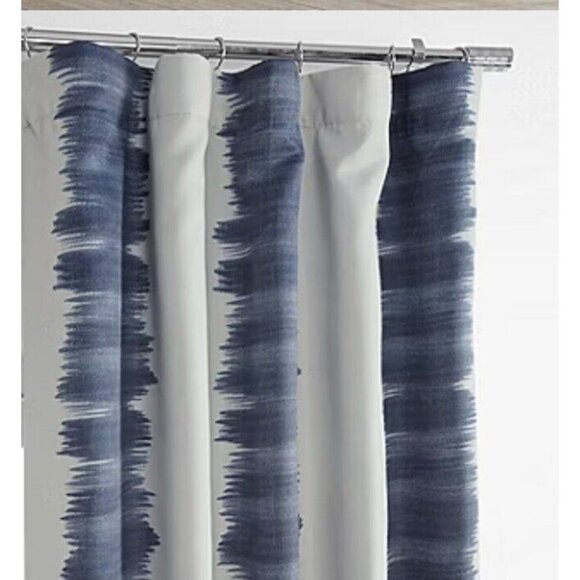 Exclusive Fabrics & Furnishing Flambe Light-Filtering Rod Pocket Back  50x120 - Picture 2 of 3